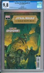 Marvel Comics Star Wars: The High Republic #2 CGC 9.8 Third Printing