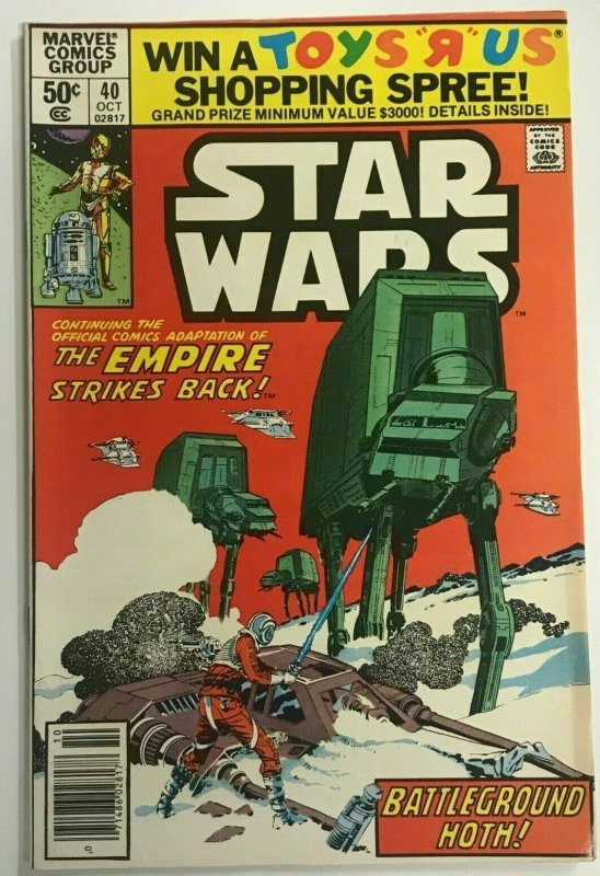 STAR WARS#40 FN/VF 1980 MARVEL BRONZE AGE COMICS