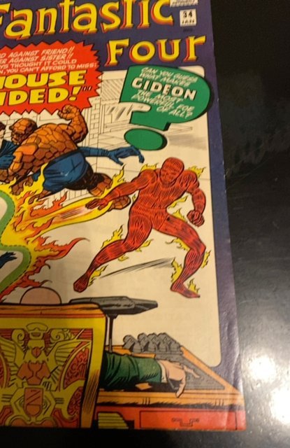 Fantastic Four #34 (1965)the house divided