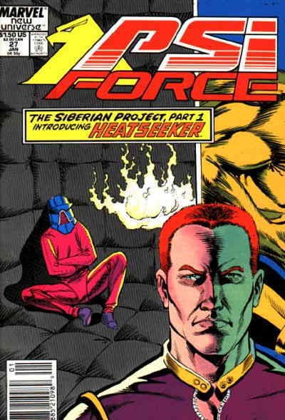 Psi-Force #27 (Newsstand) FN ; Marvel | New Universe