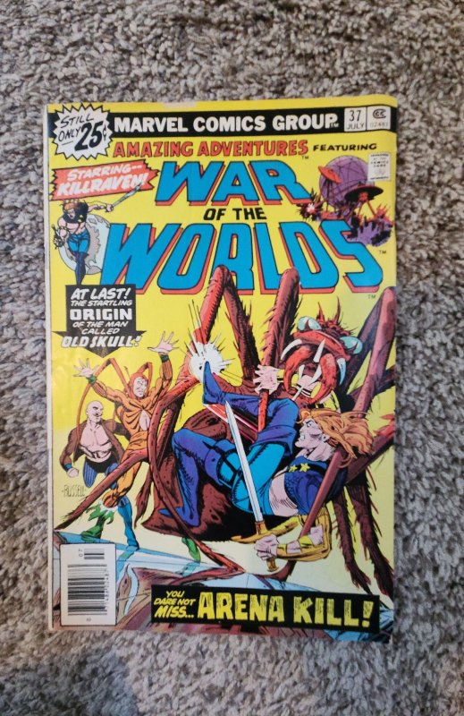 Amazing Adventures #37 (1976) War of the Worlds 