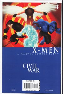Civil War: X-Men #4 (2006) X-Men