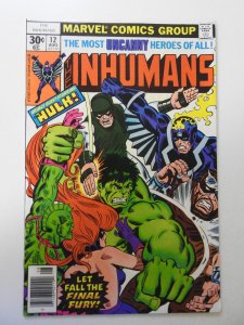 Inhumans #12 VG/FN Condition! moisture stain bc