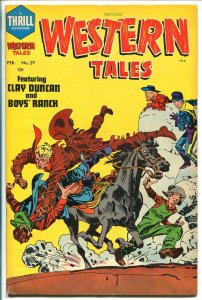 WITCHES' WESTERN TALES #29 1955-HARVEY-JACK KIRBY-SOY'S RANCH-CLAY DUNCAN-vf-