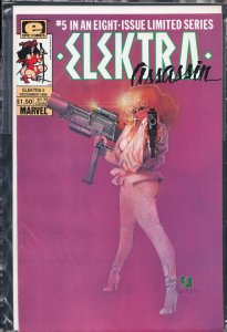 Elektra: Assassin #5 (1986) Elektra
