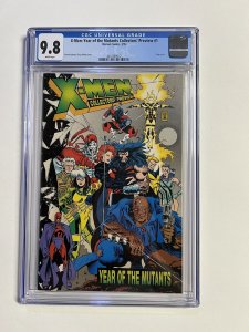 X-men Year Of The Mutants Collectors Preview 1 Cgc 9.8 Marvel 1995 Pop 1 1st AoA