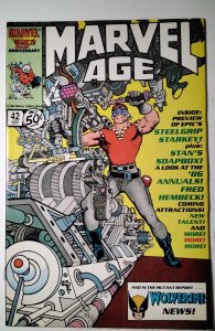 Marvel Age #42 (1986) Marvel Comic Book J757