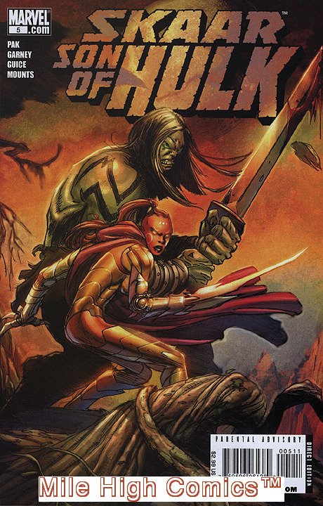 SKAAR: SON OF HULK (2008 Series) #5 Good Comics Book