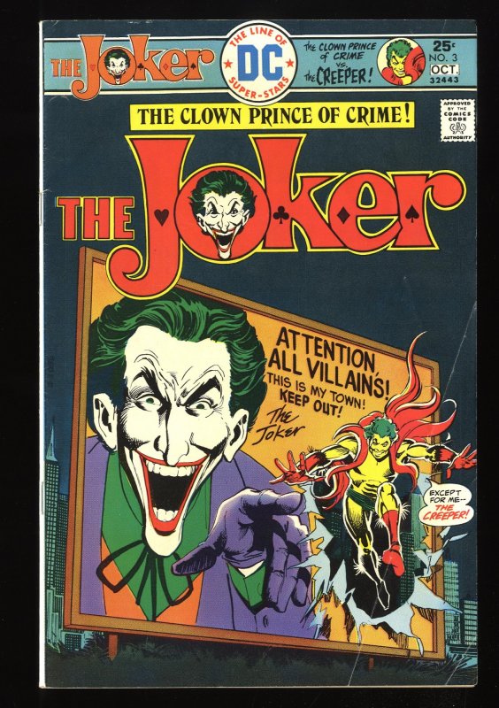 The Joker #3 VG/FN 5.0