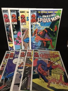 Official Index to the Amazing Spider-man 1-9 (Marvel, 1985) NM