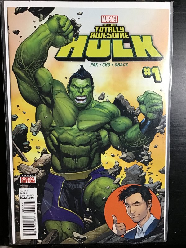 The Totally Awesome Hulk #1 John Tyler Christopher Action Figure (Hulk - Amad...