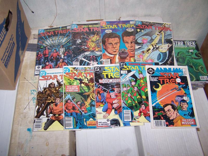 Star Trek # 1 3 6 11 12 13 15 17 34 36 40 +annual 1984 DC kirk spock sulu mccoy 