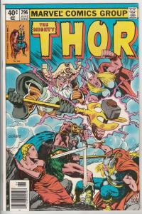 Thor, the Mighty #296 (Jun-80) NM/NM- High-Grade Thor