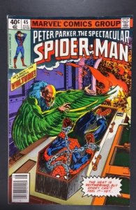 The Spectacular Spider-Man #45 (1980)