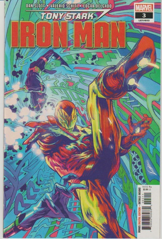 Tony Stark Iron Man # 3 Cover A NM Marvel 2018 Series [AA] 