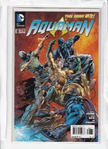 AQUAMAN (2011 DC) #8 CVR A IVAN REIS
