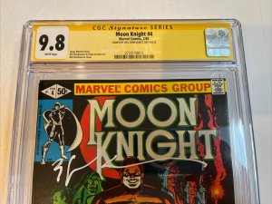 Moon Knight (1981) # 4 (CGC 9.8 SS WP) | Signed Sienkiewicz