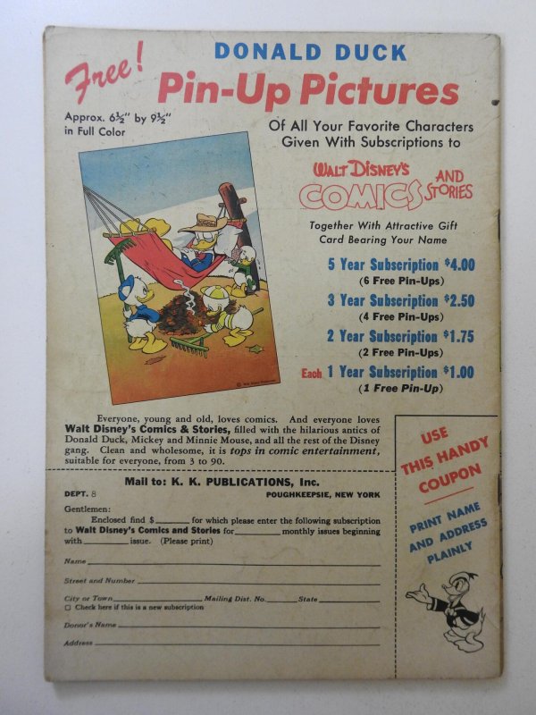 Walt Disney's Comics & Stories #83 (1947) FN Condition!