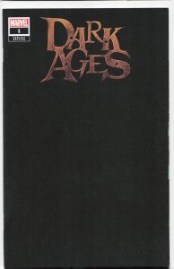 Dark Ages #1 Blank Cover [Key Issue]