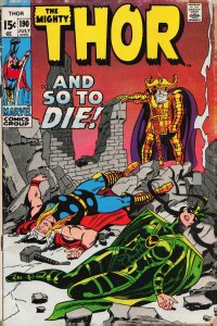 Thor #190 (1971) Thor