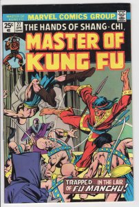MASTER OF KUNG FU  #27 - 6.0, WP - Shang-Chi