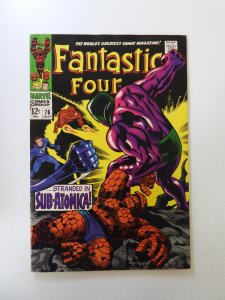 Fantastic Four #76 (1968) VG+ condition rusty staples