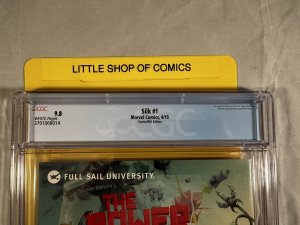 Silk #1 (2015) CGC 9.8 Dave Johnson ComicsPro Variant *Limited Print Run*