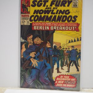 Sgt. Fury and His Howling Commandos #35 (1966) Fine/VF Hitler Appearance!