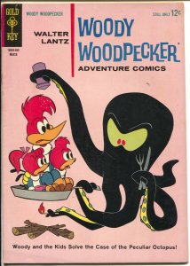 Woody Woodpecker #79 1964-Gold Key-octopus cover-Adventure Comics-FN