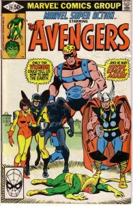 Marvel Super Action The Avengers #29 Marvel Comics March Mar 1981 (VF)
