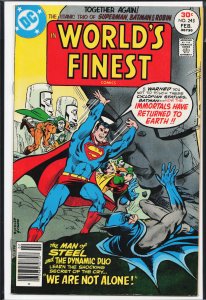 World's Finest Comics #243 (1977) Superman and Batman