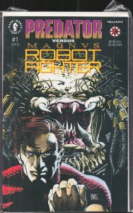 Predator vs. Magnus Robot Fighter #1 (1992) Predator