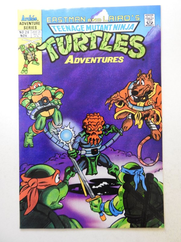 Teenage Mutant Ninja Turtles Adventures #26 (1991) NM- Condition!