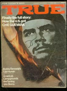 TRUE PULP MAG-APR 1969-CHE GUEVARA-BOBBY KENNEDY-CORVET VG