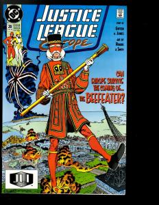 12 Justice League Europe DC Comics # 10 13 14 15 16 17 18 20 21 22 23 24 JF26 