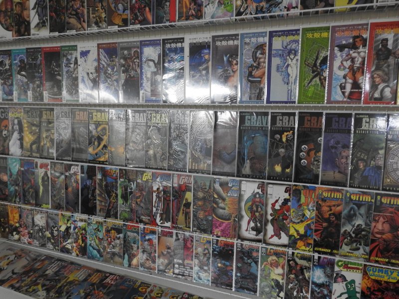 Huge Lot 130+ Indy Comics W/ Ghost,  Grimjack, Gravel+ Avg VF Condition!