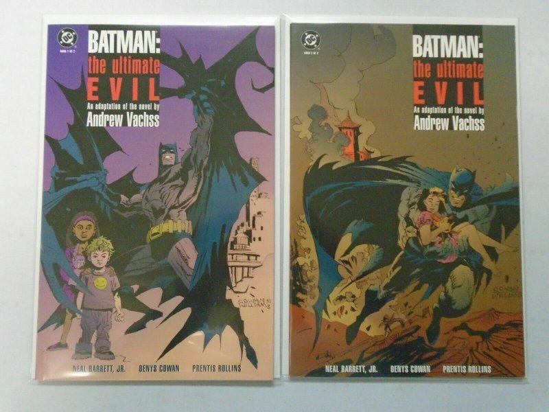 Batman The Ultimate Evil set #1+2 8.0/VF (1995)