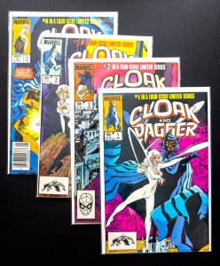 Cloak and Dagger #1 (1983) [Lot of 4 bks] - [KEY] 1st solo/origin - NM!