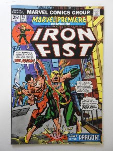 Marvel Premiere #16 FN- Condition! MVS intact!