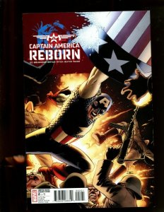 CAPTAIN AMERICA: REBORN #2 (9.2) LIMITED SERIES VARIANT COVER! 2009~