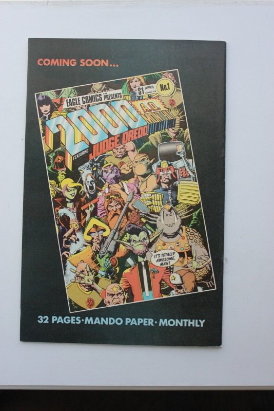 Judge Dredd #16 (1985) Eagle Comics NM