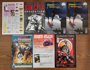Spawn 7PC #3,5,6(2),7,8,9 - 1st Appearance Angela + More (7.5-9.0) 1992-93