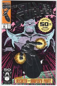 Silver Surfer #50 (1991) Silver Surfer and Thanos, 1st printing