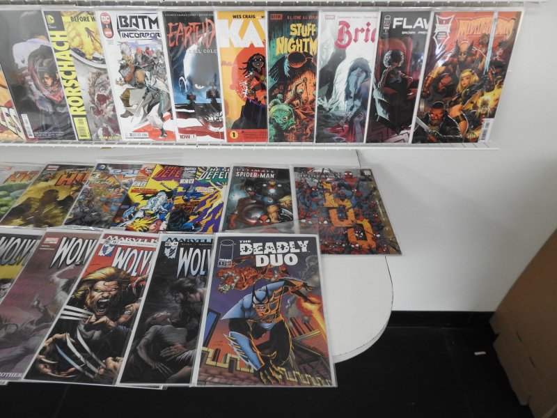 Huge Lot of 150+ Comics W/ Wolverine, X-Men, Thor! Avg. VF Condition!