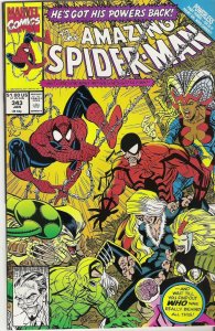 The Amazing Spider-Man #343 (1991)  NM+ 9.6