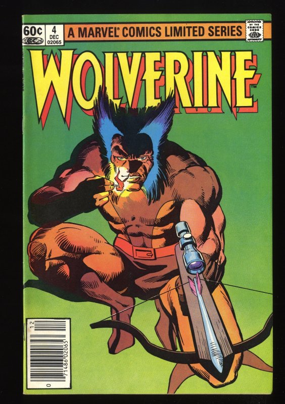 Wolverine (1982) #4 VF 8.0 Limited Series