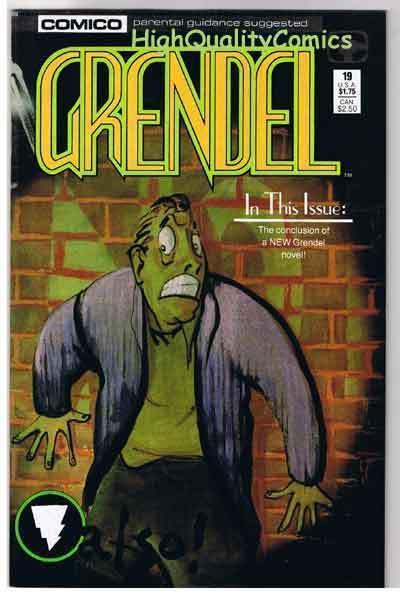 GRENDEL #19, NM+, Mage, Comico, Devil, Matt Wagner, 1986, more in store