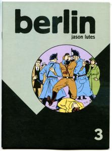 BERLIN #3, NM, Jason Lutes, Black Eye, 1996, more indies in store