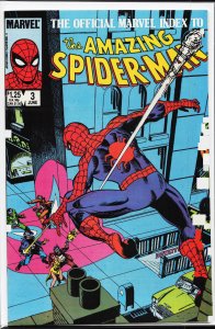 The Official Marvel Index to the Amazing Spider-Man #3 (1985) Spider-Man