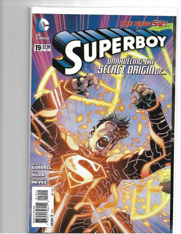 SUPERBOY #19 - NM - 1st appearance & origin JON KENT - NEW 52 - MODERN AGE KEY